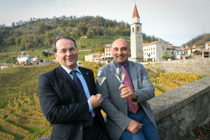 Da sinistra: Floriano Zambon, Luciano Fregonese