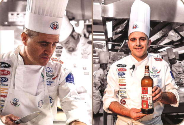 Gli chef Francesco Gotti e Pierluca Ardito